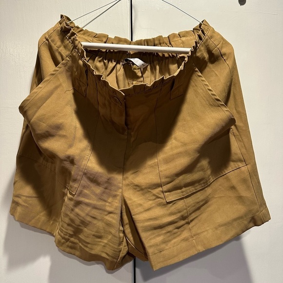 Nine West Pants - Nine West Tan Cotton Blend Shorts